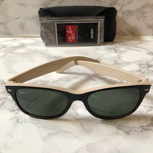 Black and cream new wayfarers